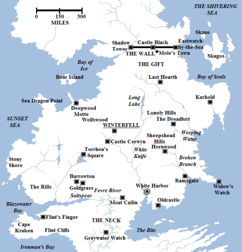 The North map