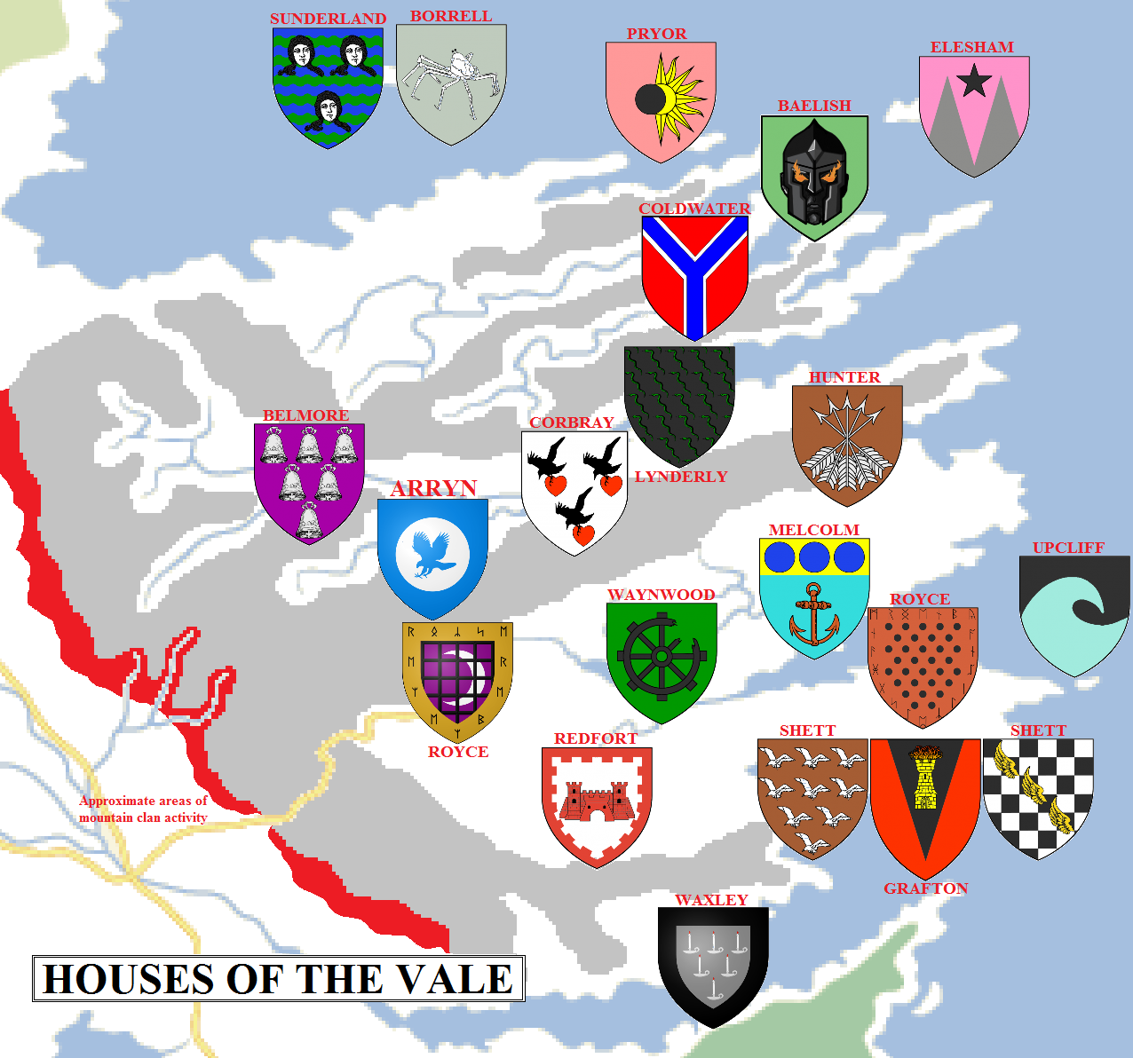 most powerful houses in westeros