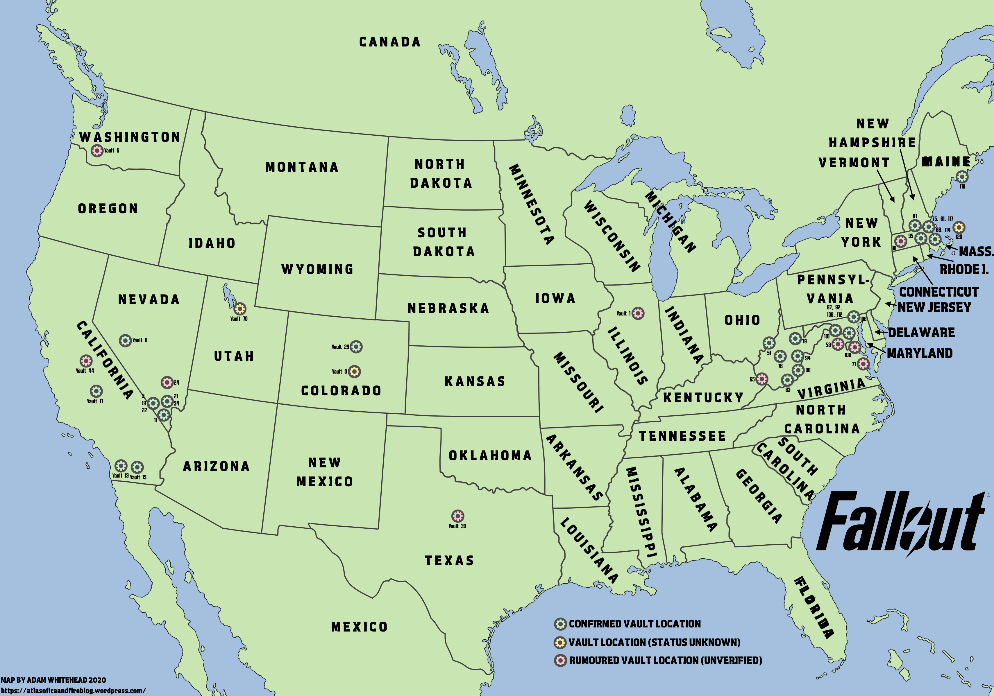 fallout west coast map